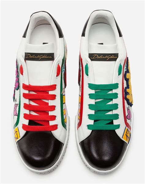 dolce and gabbana women's sneakers|dolce and gabbana colorful sneakers.